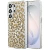 GUESS futerał do SAMSUNG S26 Ultra GUHMS26LHLEGTGLW (Magnetic IML Leopard Print Triangle) brązowy